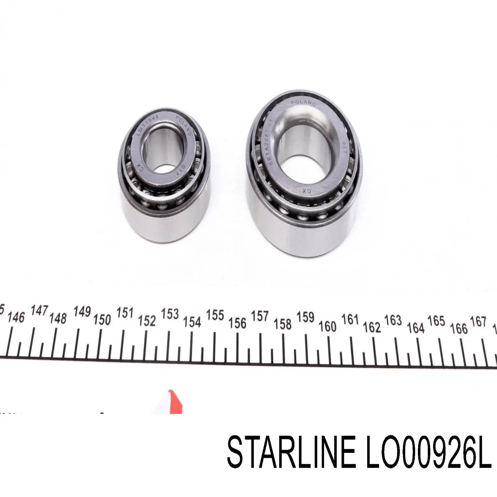 Підшипник ступиці колеса Starline LO00926L ціна, від 6.09 USD