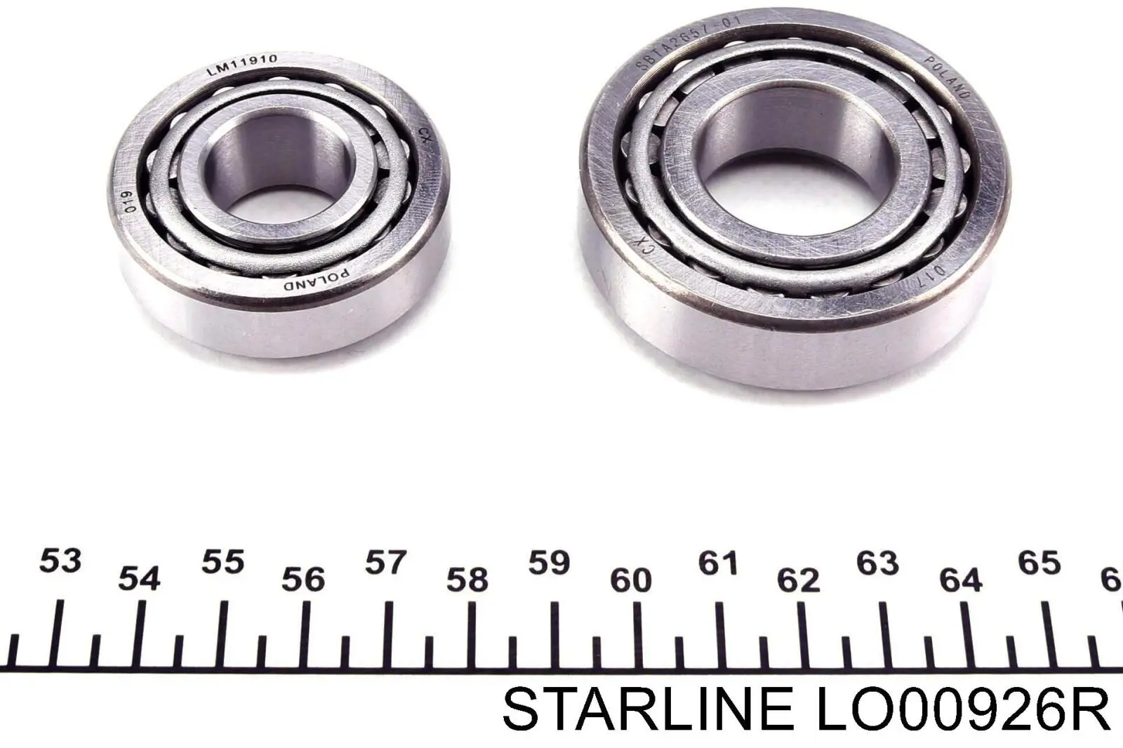 Купити LO00926R Starline Підшипник задньої ступиці