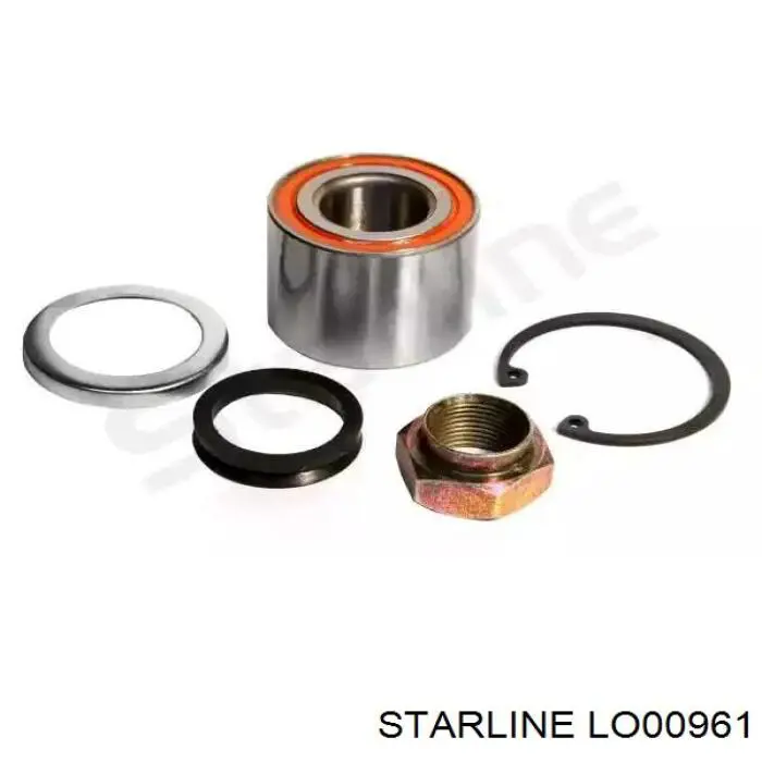 Підшипник маточини задньої Starline LO00961 ціна, від 11.25 USD