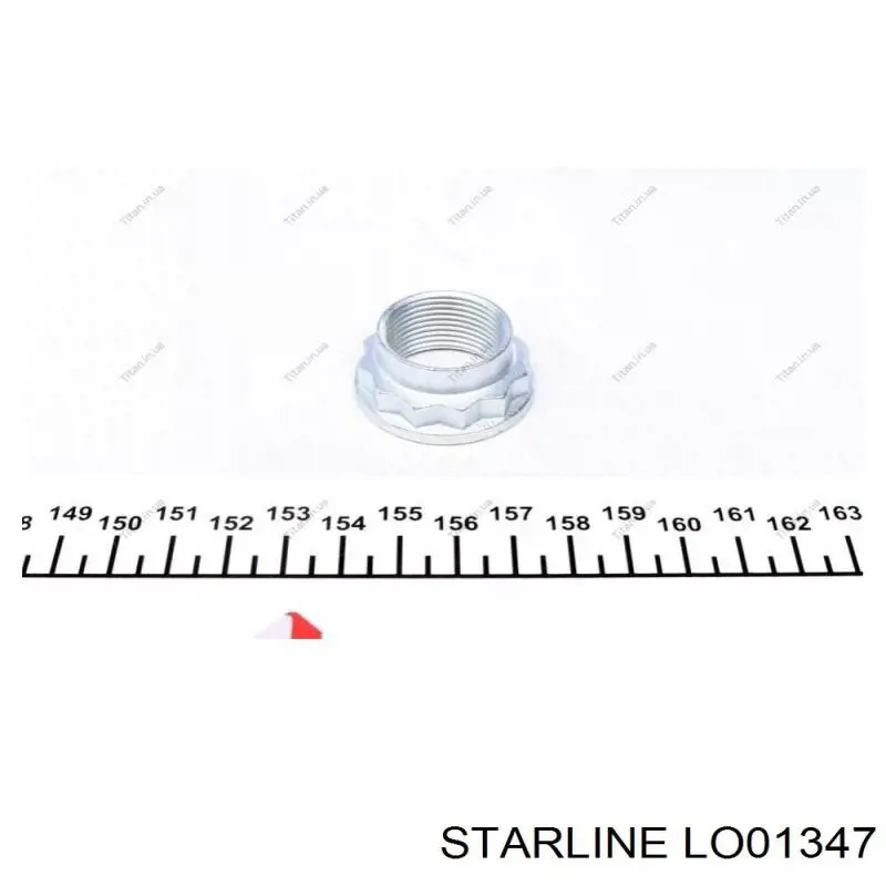 LO01347 Starline підшипник маточини задньої