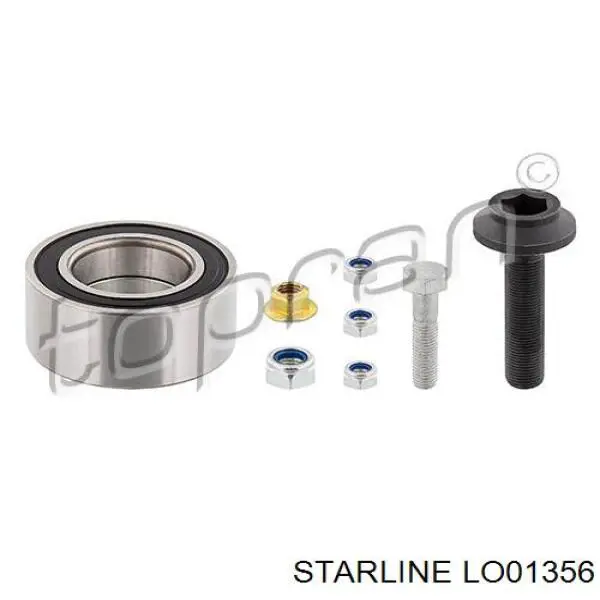 Підшипник маточини передньої/задньої Starline LO01356 ціна, від 15.81 USD