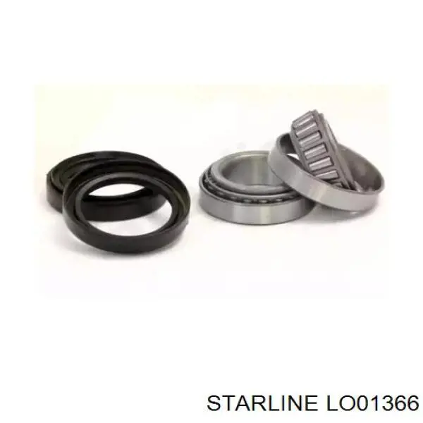 Комплект підшипник маточини передньої Starline LO01366 ціна, від 12.56 USD