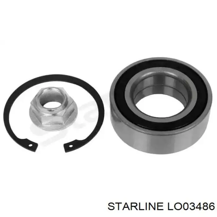 Підшипник маточини передньої/задньої Starline LO03486 ціна, від 14.61 USD