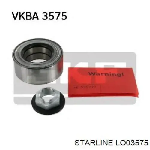 Підшипник ступиці LO03575 Starline