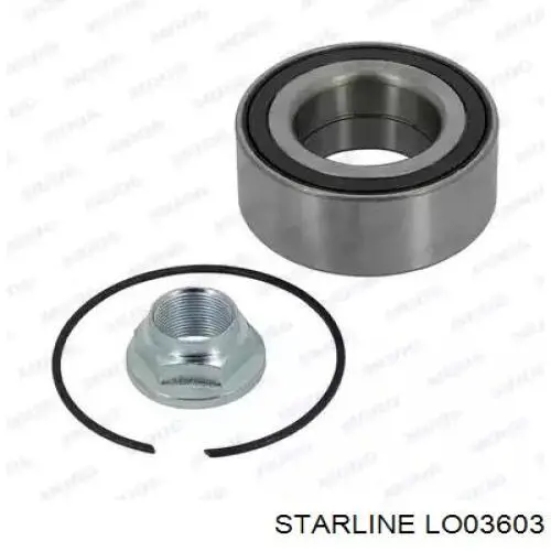 Підшипник маточини передньої/задньої Starline LO03603 ціна, від 22.65 USD