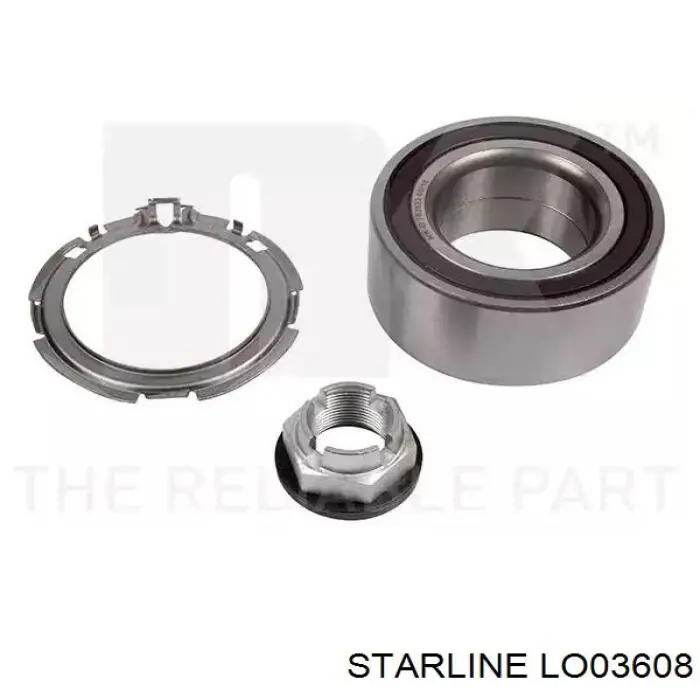 Купити LO03608 Starline Підшипник ступиці передньої