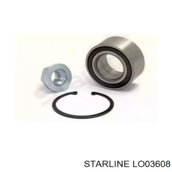 Купити LO03608 Starline Підшипник ступиці передньої
