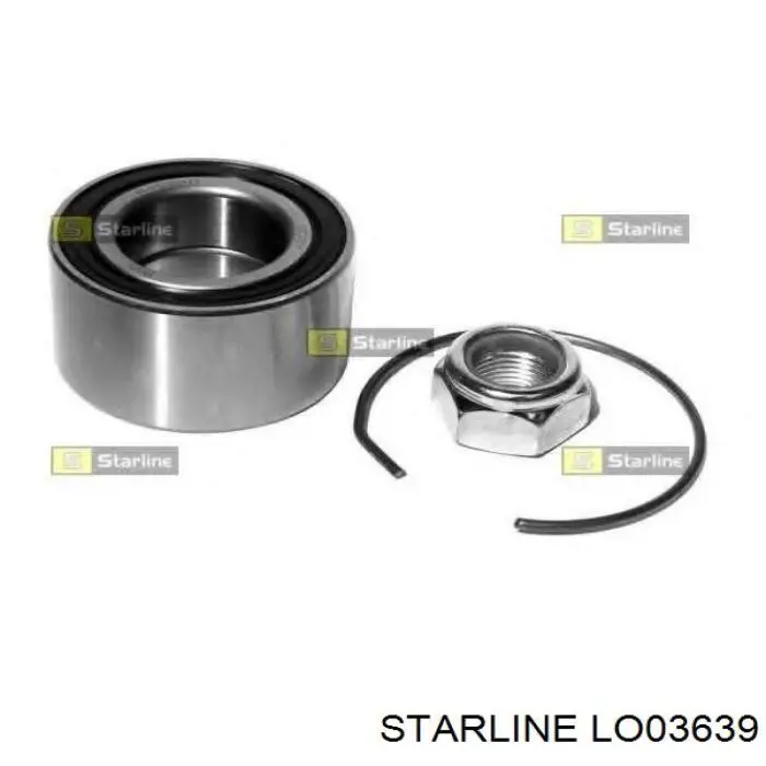Купити LO03639 Starline Підшипник задньої ступиці