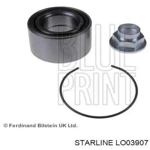 Підшипник ступиці LO03907 Starline