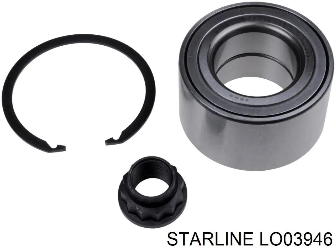 Комплект підшипник маточини передньої Starline LO03946 ціна, від 18.60 USD