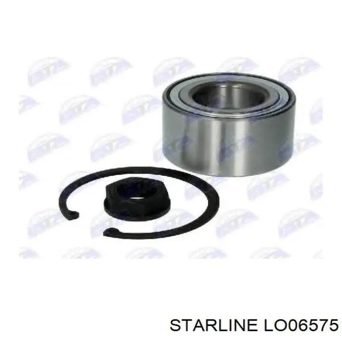 Комплект підшипник маточини передньої Starline LO06575 ціна, від 24.15 USD