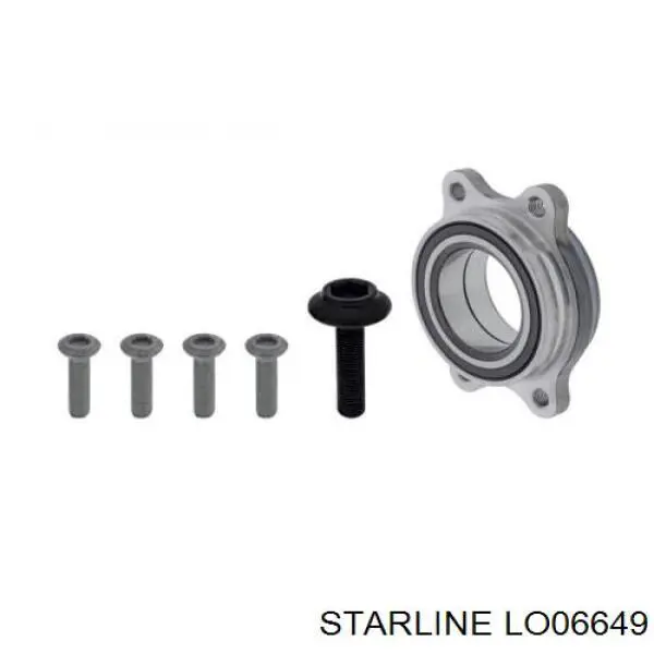 Купити LO06649 Starline Підшипник ступиці передньої