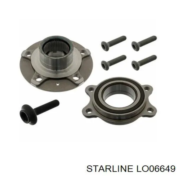 Підшипник ступиці LO06649 Starline
