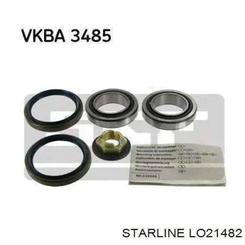 Купити LO21482 Starline Підшипник ступиці колеса