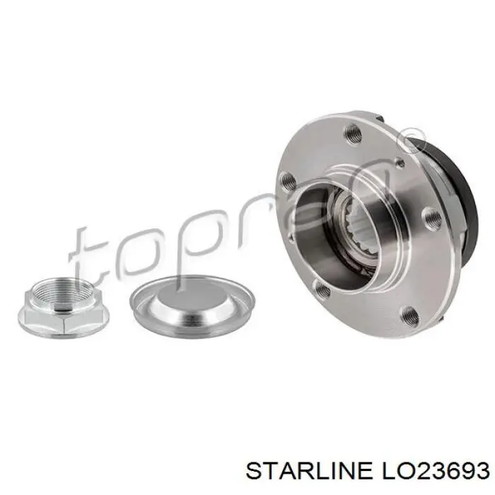 Маточина заднього колеса Starline LO23693