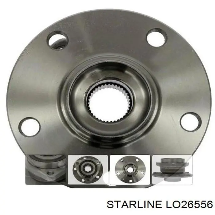 Передня маточина LO26556 Starline