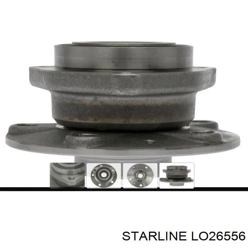 Маточина переднього колеса Starline LO26556
