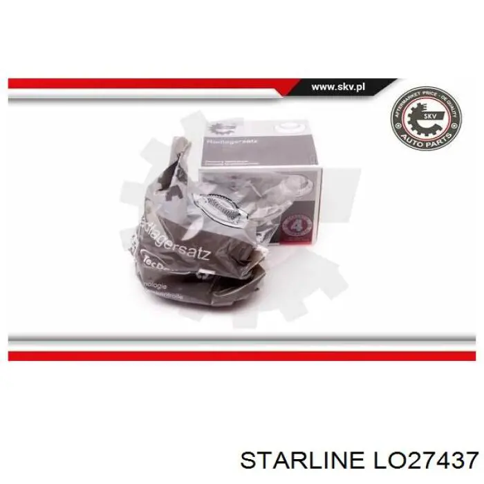 Маточина колеса передня Starline LO27437 ціна, від 62.82 USD
