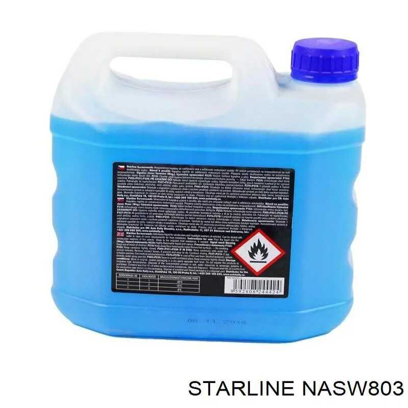 Рідина омивача морозостійка SNASW803 Starline