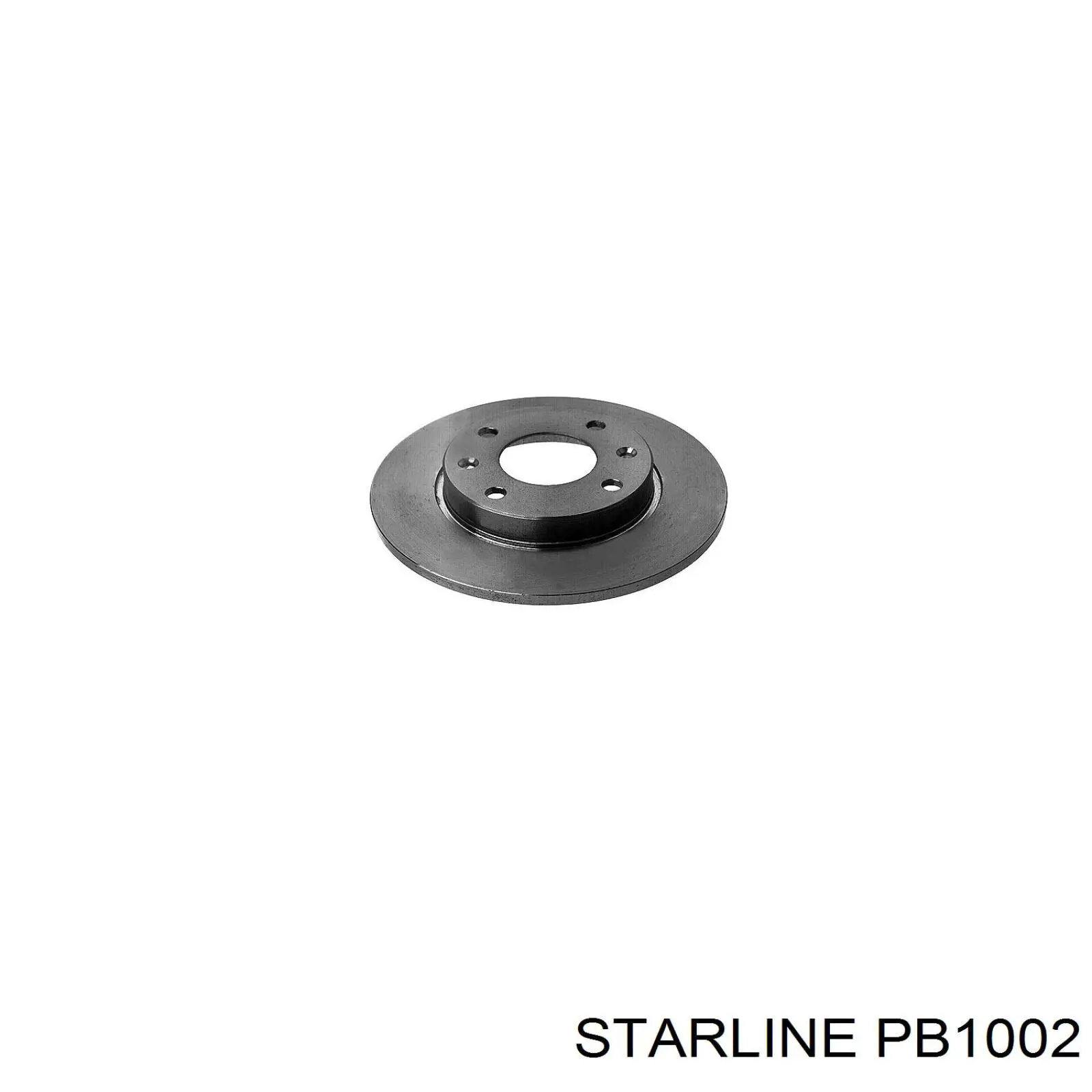 PB1002 Starline диск гальмівний передній
