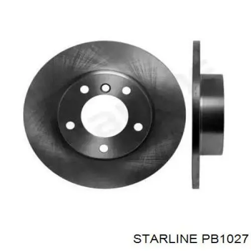 Диск переднього гальма Starline PB1027 ціна, від 32.32 USD