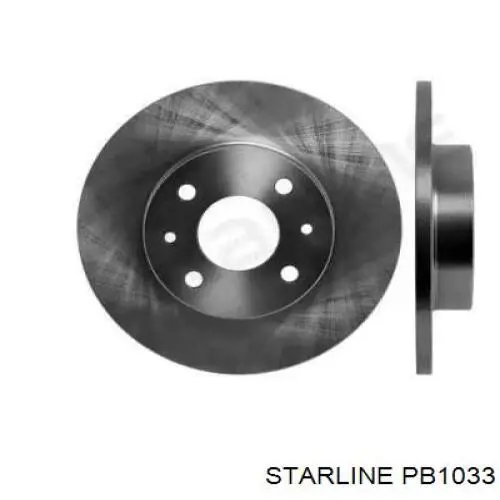 Задні дискові гальма Starline PB1033 ціна, від 18.32 USD