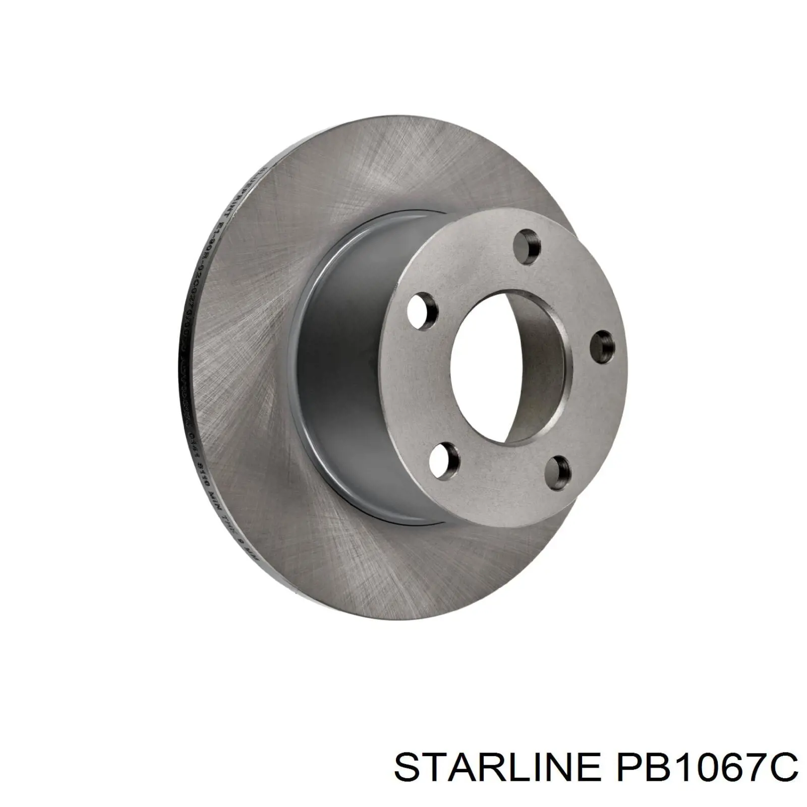 Купити PB1067C Starline Диск заднього гальма