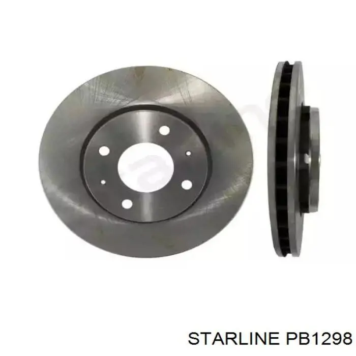 PB1298 Starline диск гальмівний задній