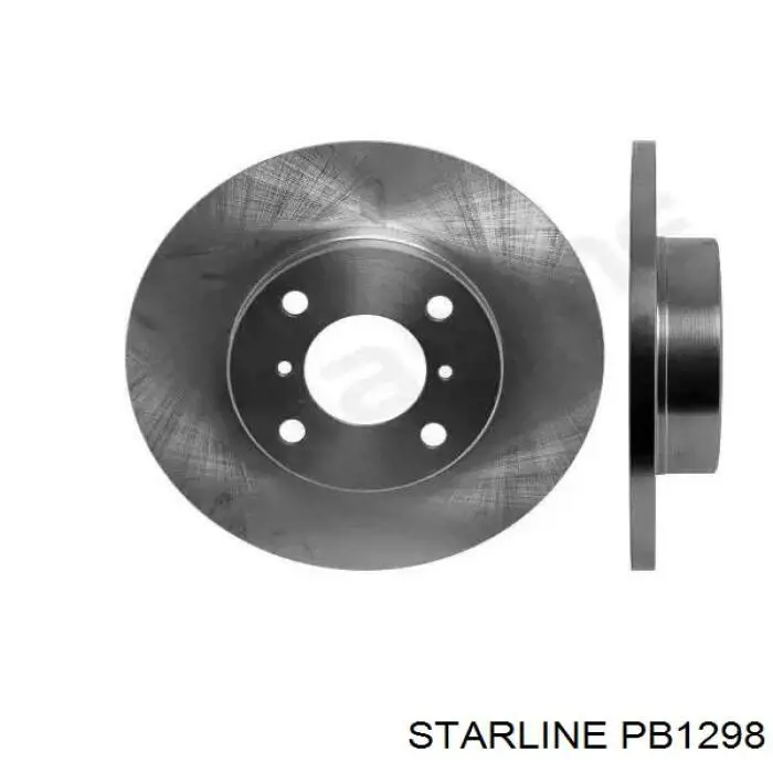 Задні дискові гальма Starline PB1298 ціна, від 20.05 USD