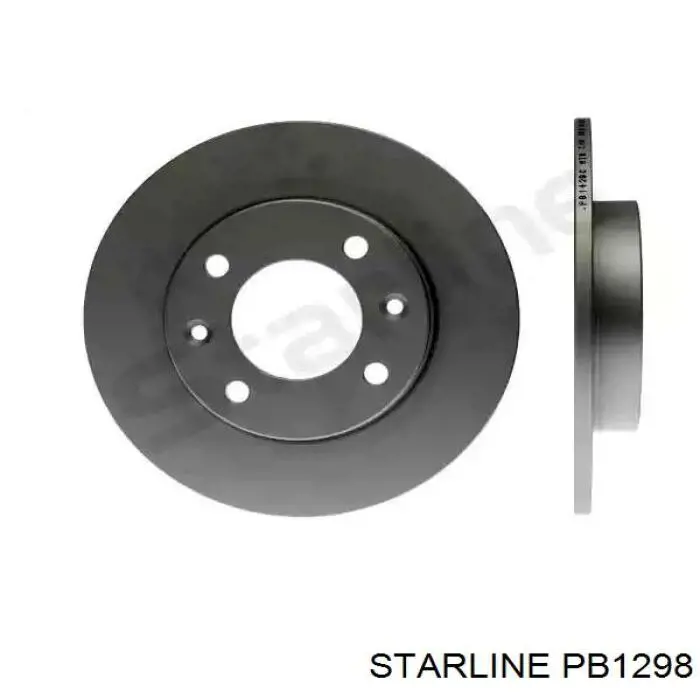 Купити PB1298 Starline Диск заднього гальма