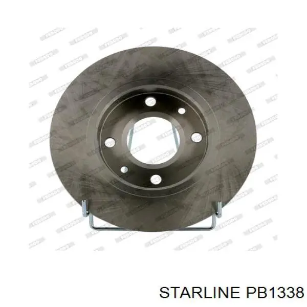 Диск гальмівний передній Starline PB1338