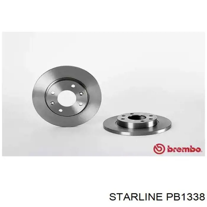 Диск гальмівний передній PB1338 Starline