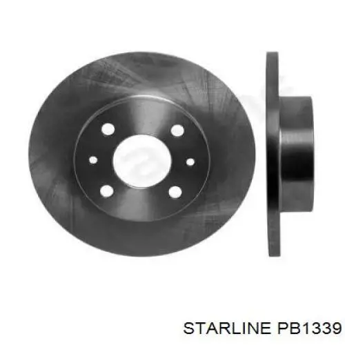 Диск переднього гальма Starline PB1339 ціна, від 21.92 USD