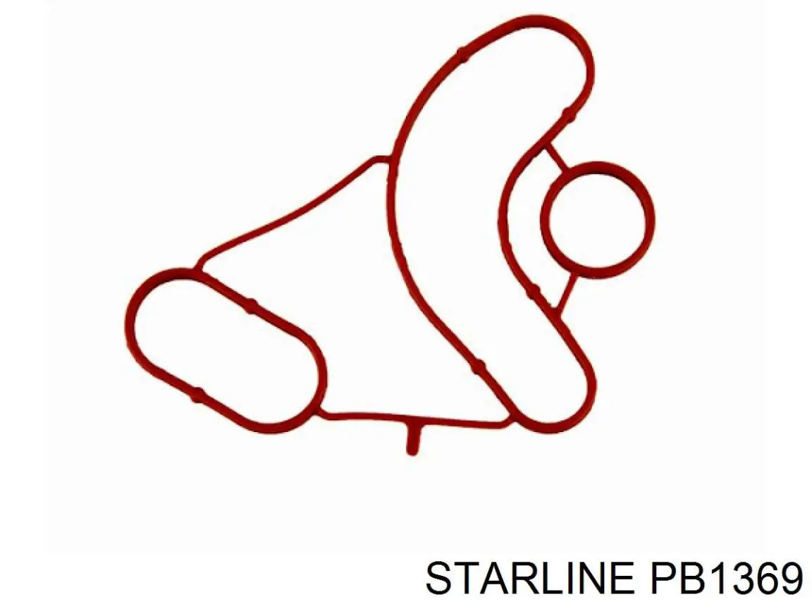 Купити PB1369 Starline Диск заднього гальма