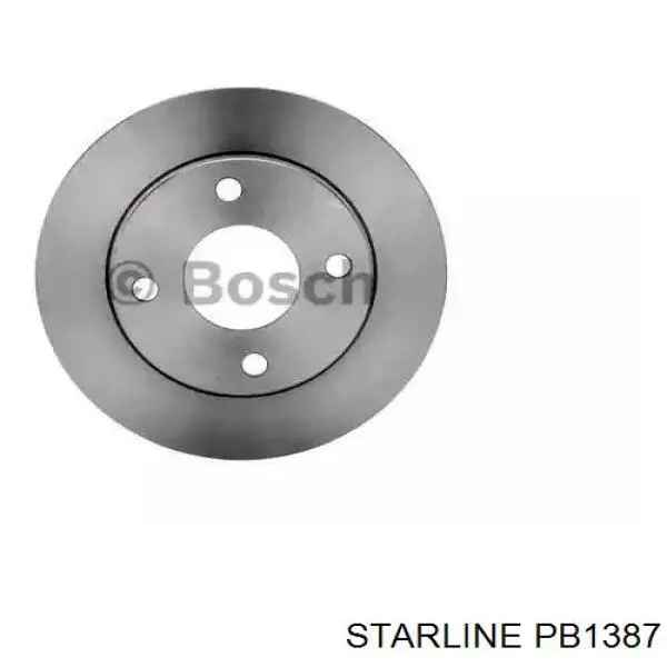 Гальмівні диски передні PB1387 Starline