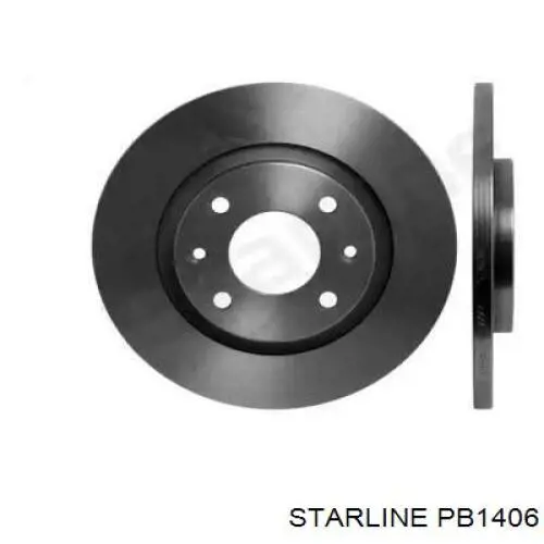 PB1406 Starline Гальмо дискове переднє