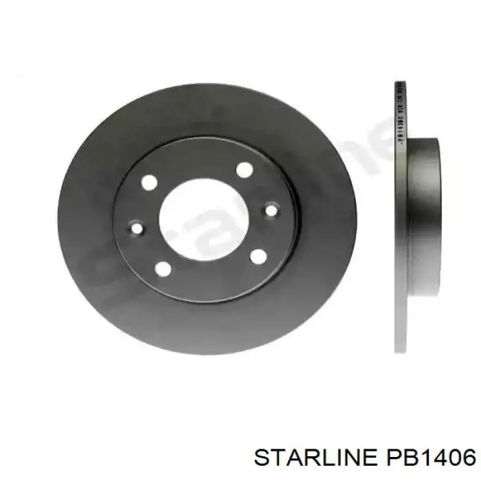 Купити PB1406 Starline Ротор гальмівний