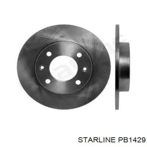 PB1429 Starline диск гальмівний задній