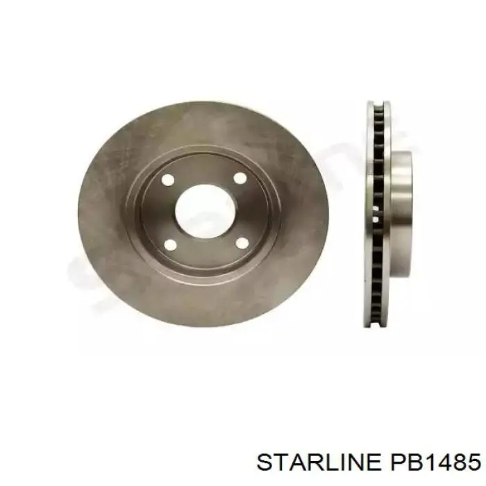 Диск переднього гальма Starline PB1485 ціна, від 16.06 USD