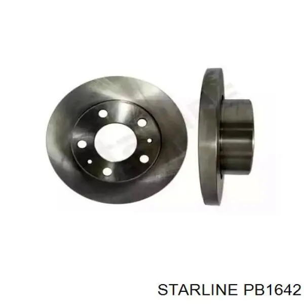 Диск переднього гальма Starline PB1642 ціна, від 35.77 USD