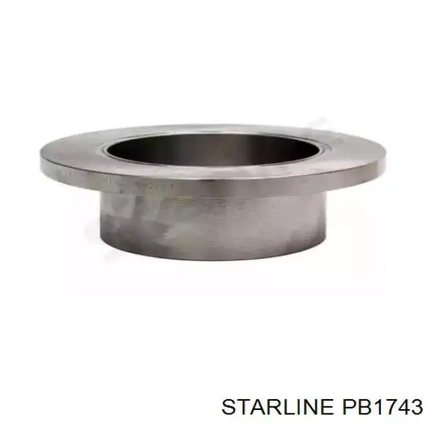 PB1743 Starline диск гальмівний задній