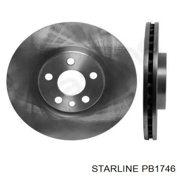 Купити PB1746 Starline Диск заднього гальма
