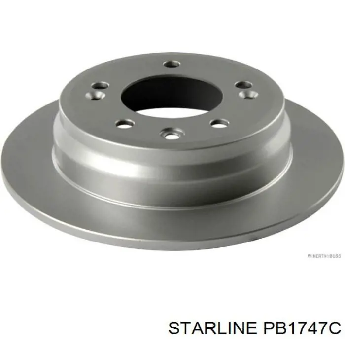 Купити PB1747C Starline Диск заднього гальма