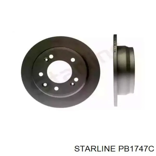 Задні дискові гальма Starline PB1747C ціна, від 27.55 USD