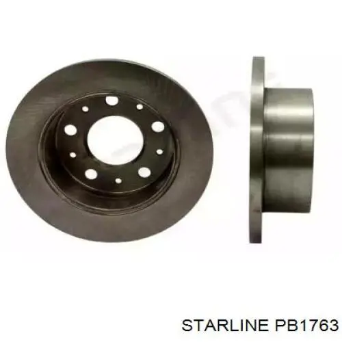 PB1763 Starline диск гальмівний задній