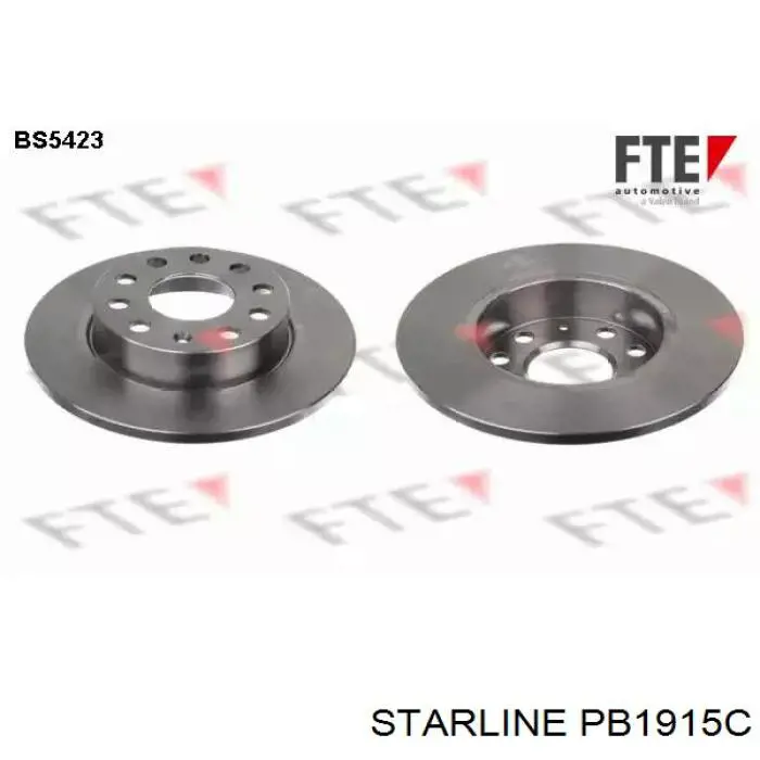 Купити PB1915C Starline Диск заднього гальма