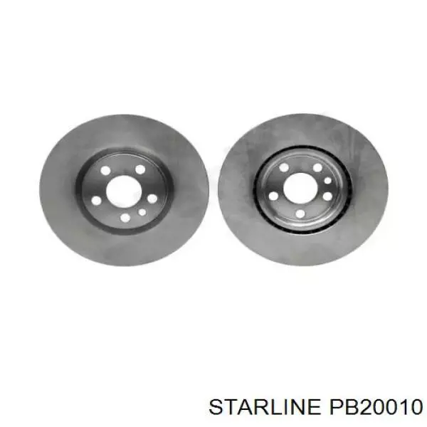 PB20010 Starline диск гальмівний передній