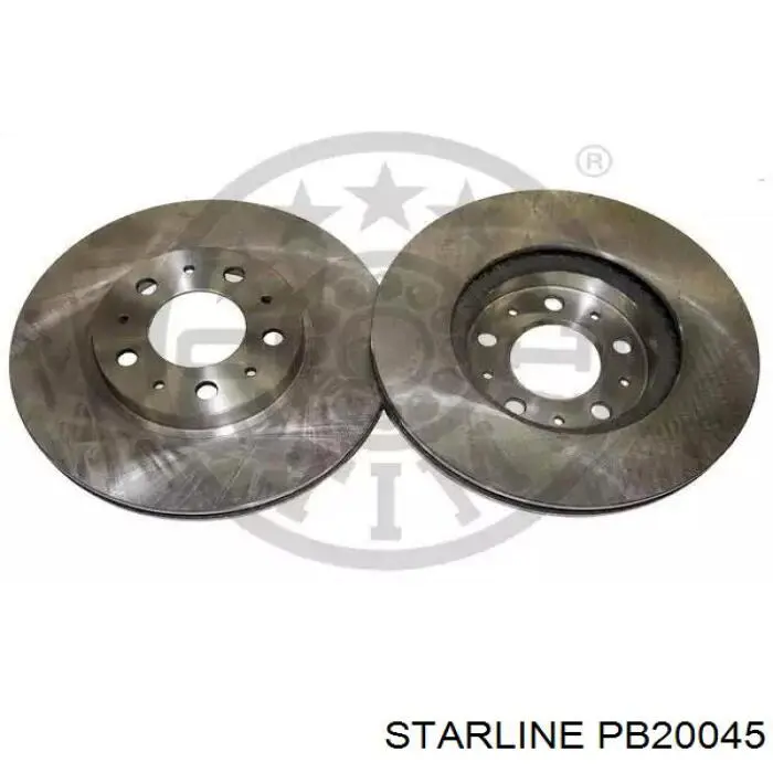 Диск гальмівний передній Starline PB20045