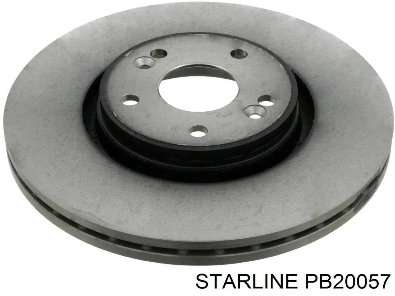 PB20057 Starline диск гальмівний передній