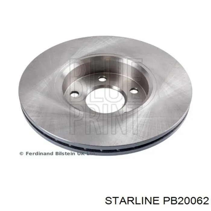 Диск переднього гальма Starline PB20062 ціна, від 40.00 USD